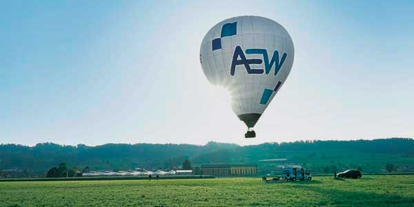 Image of Fahrt im AEW-Heissluftballon